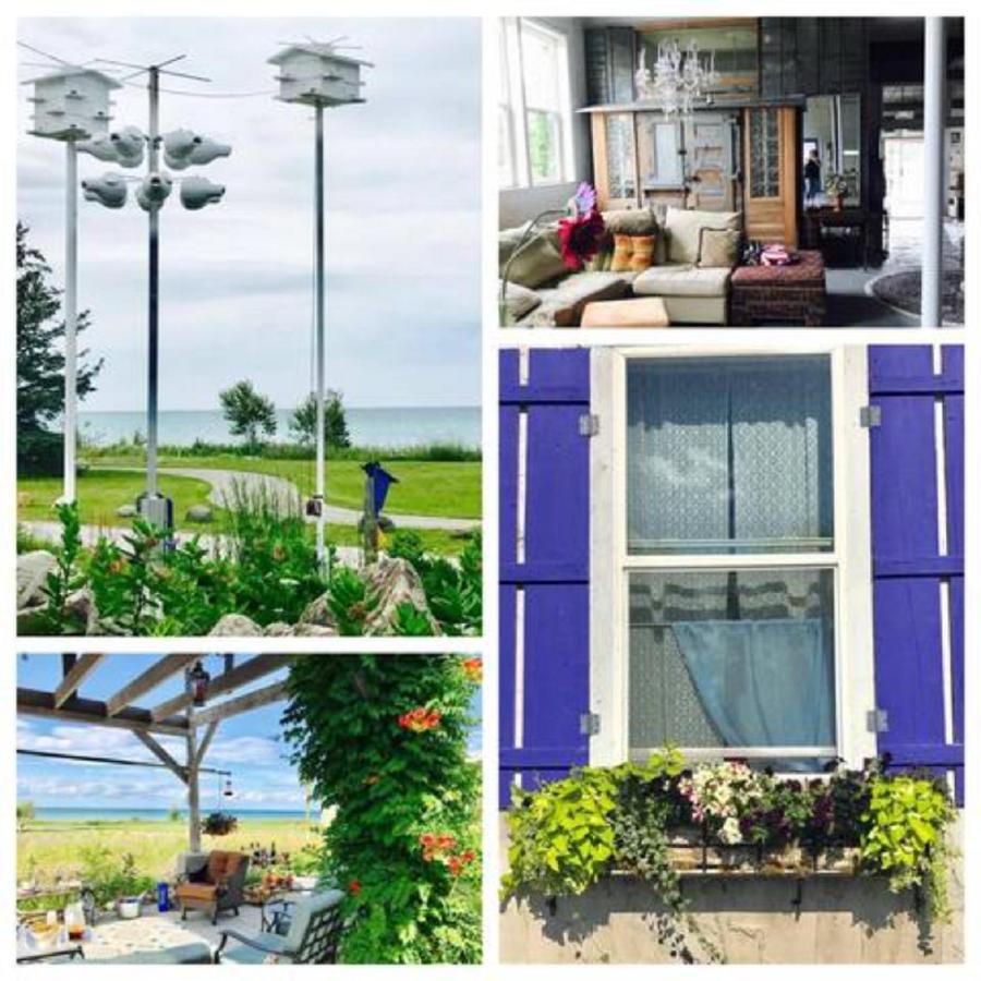 The Purple Martin Lakeside Inn Bird Sanctuary On Lake Huron Rogers City Exterior foto